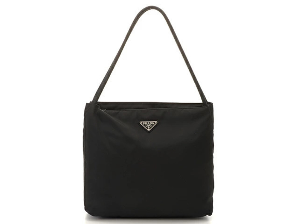 Prada Tote Tessuto Saffiano bag black